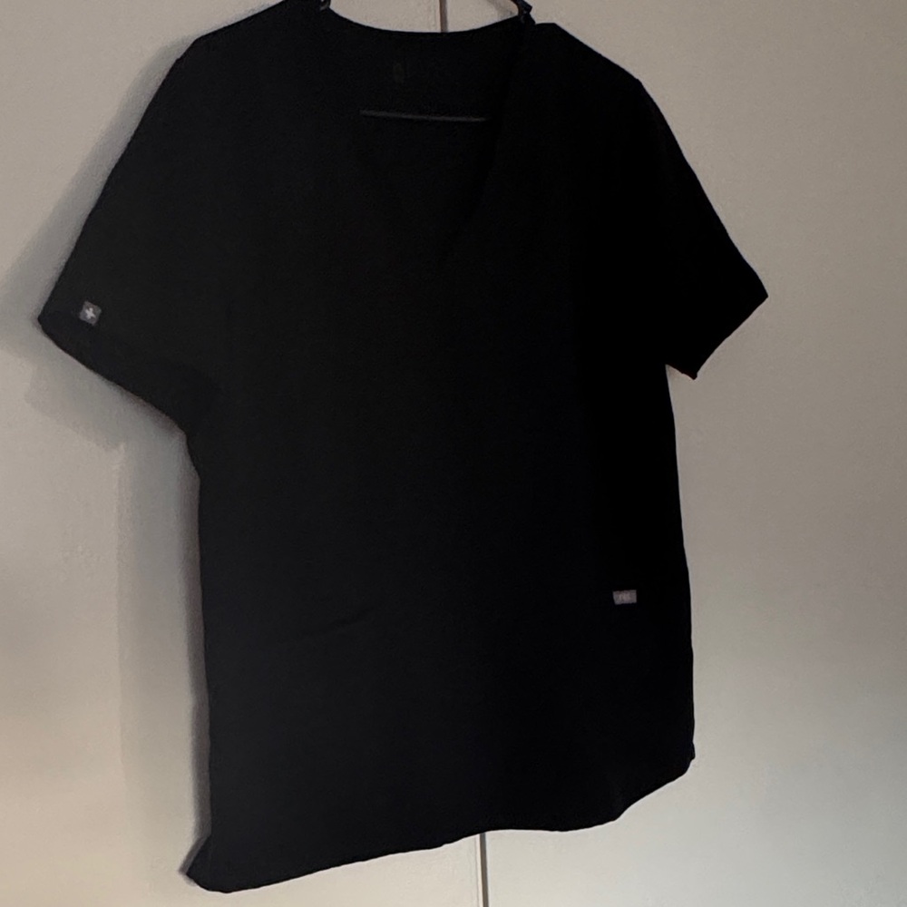 Black Figs Scrub Top
